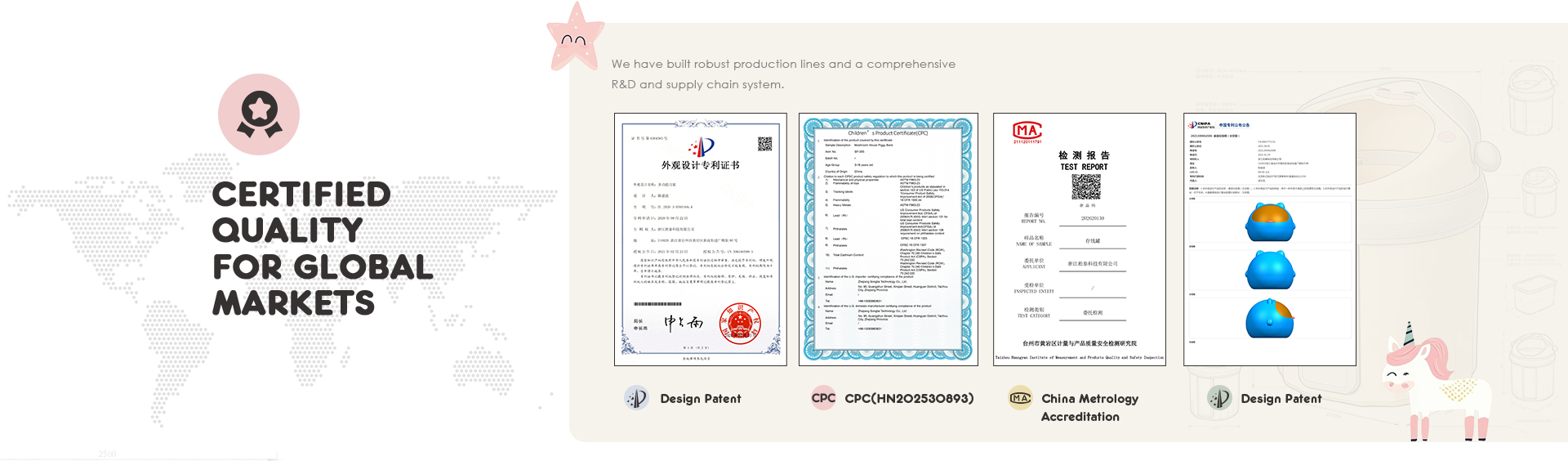 SONTAI quality and certification