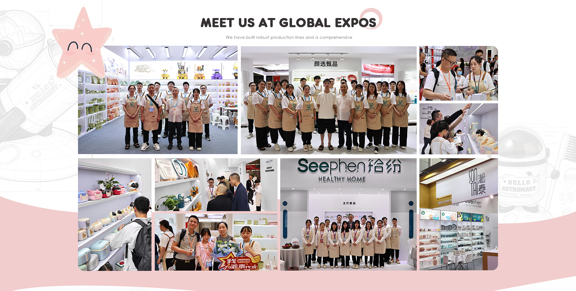 SONTAI at global exhibitions